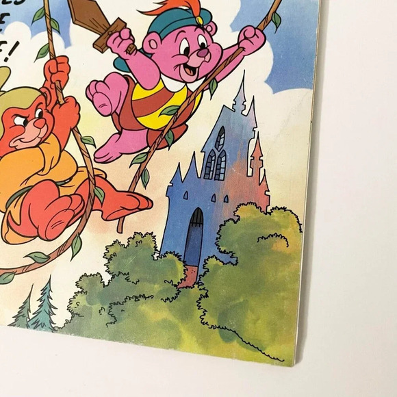 1985 Disneys Gummi Bears Gummies To The  Rescue Read Along Book Only No Record - Picture 2 of 16